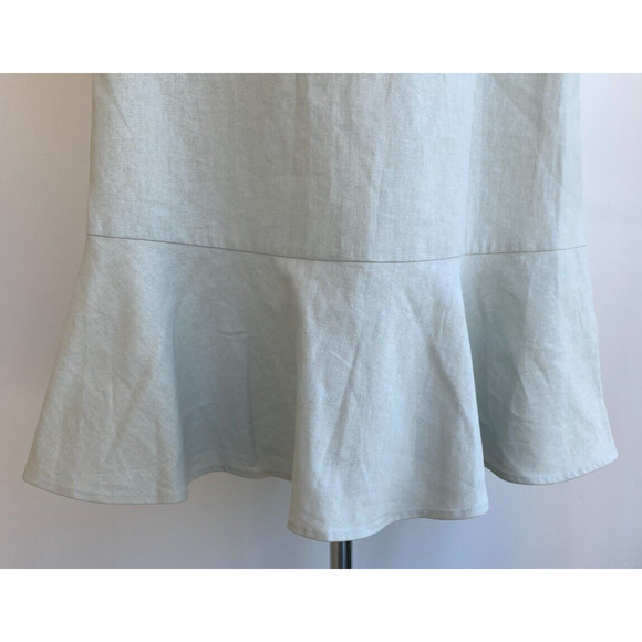 NWT 7 For All Mankind Linen Cotton midi dress L - Picture 5 of 10